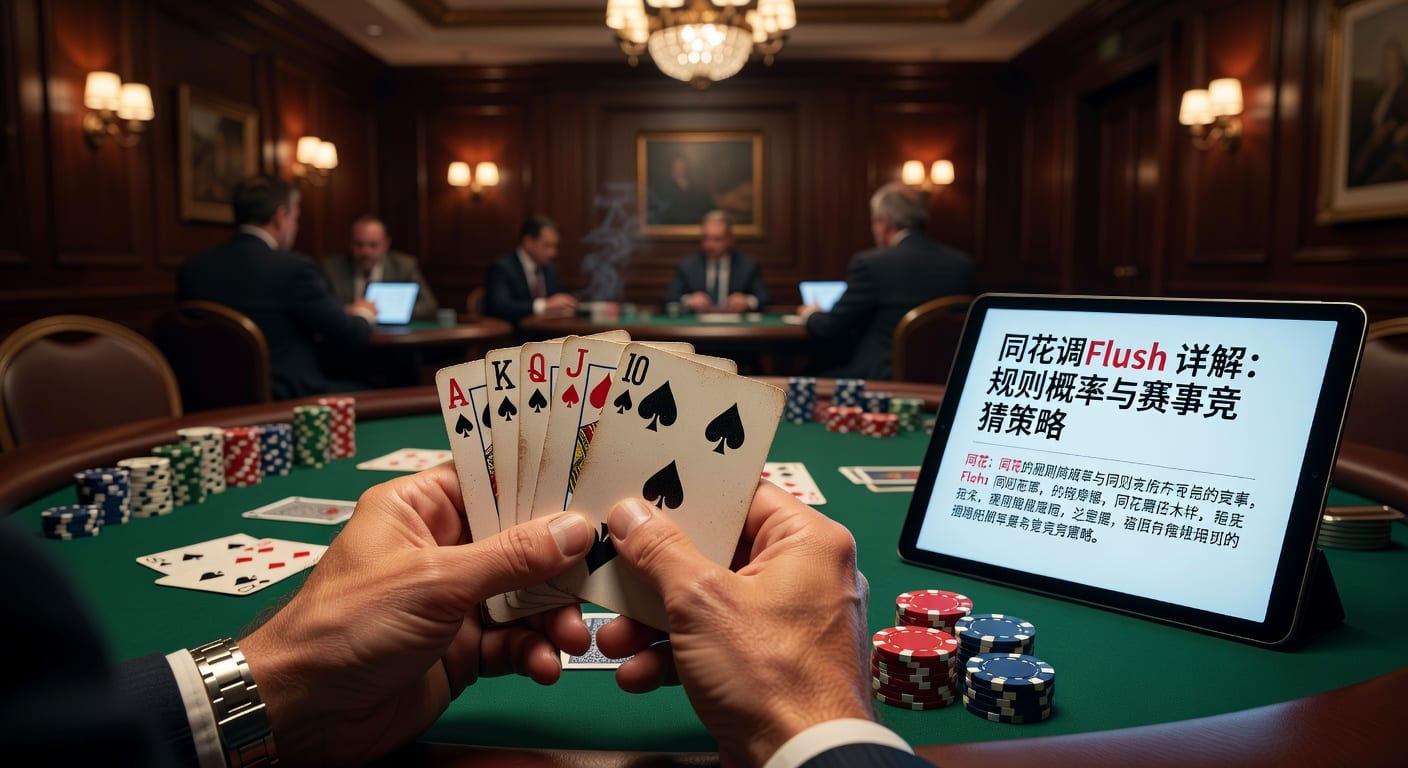 同花 flush 判断、概率与实战思路