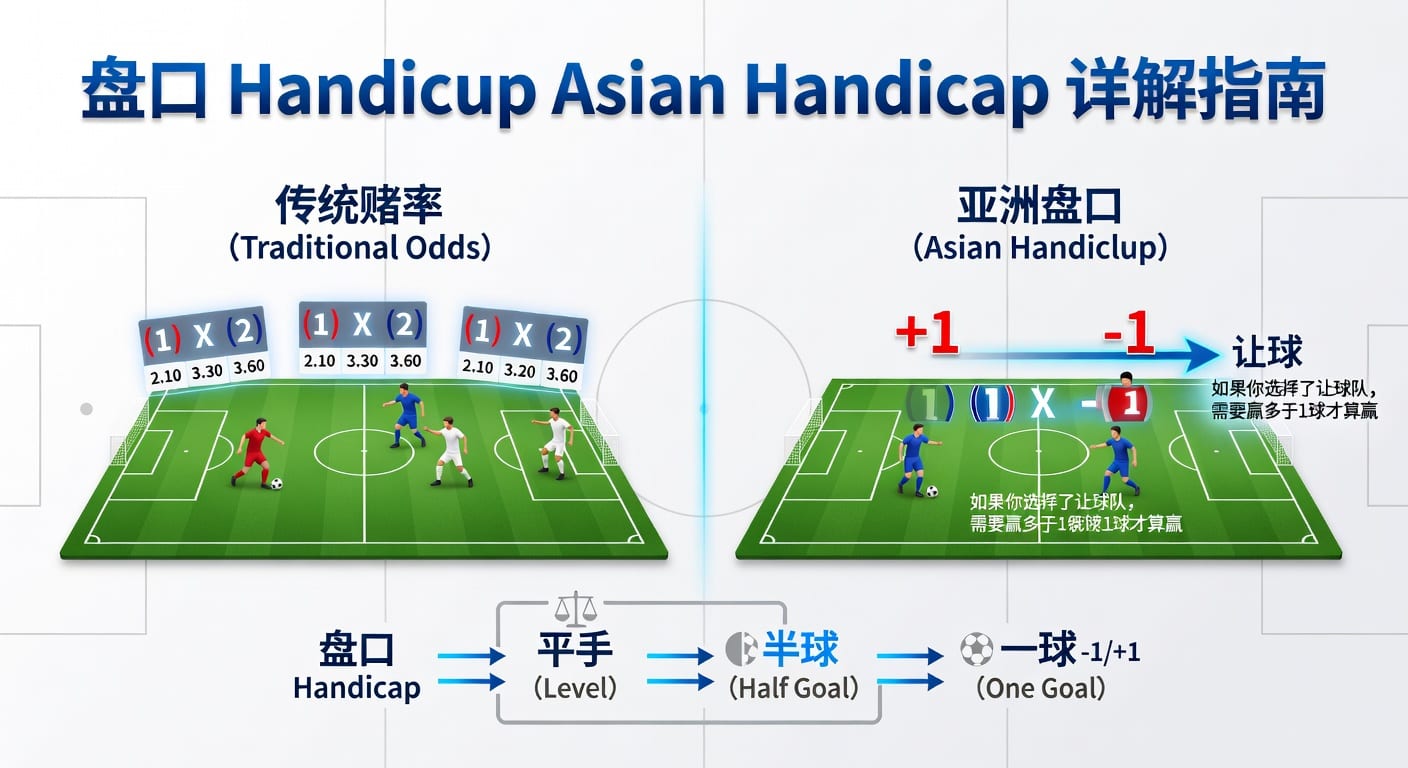 亚洲盘 Asian Handicap 实战解读与看盘方法