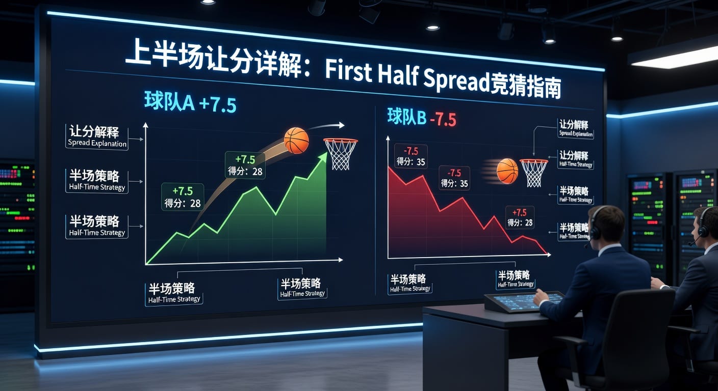 上半场让分 first half spread：投注技巧与分析思路
