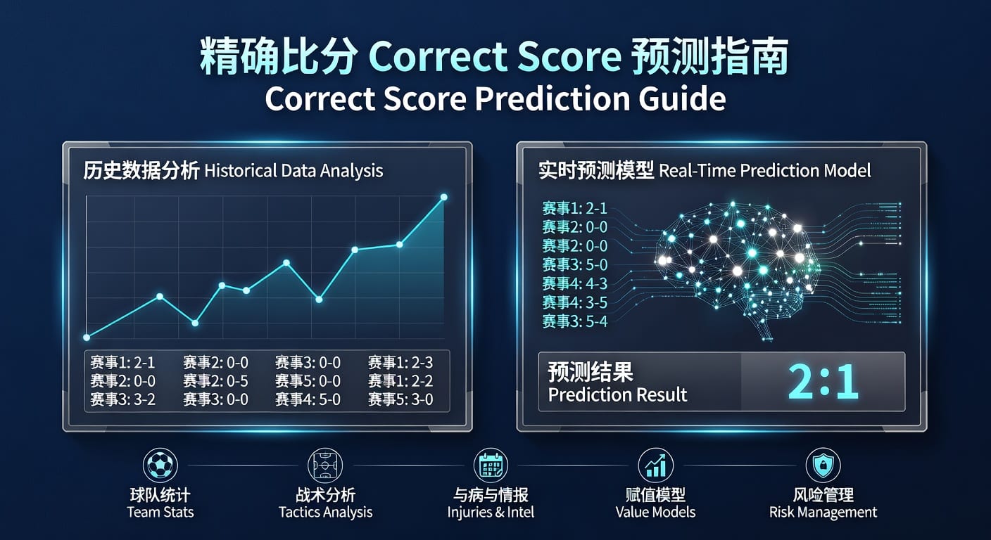 精确比分 correct score投注技巧与2026年判断思路