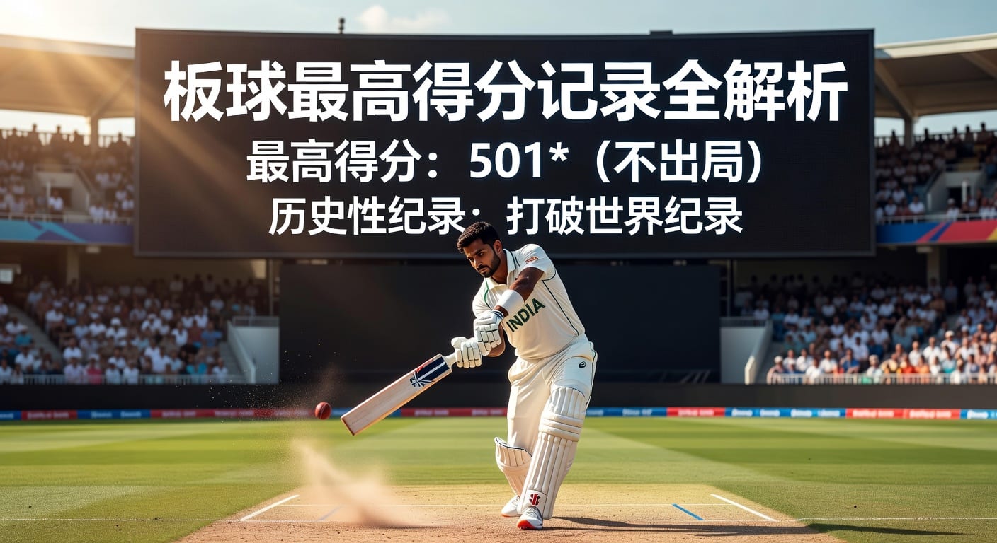 板球最高得分 Highest Score｜2026年纪录与比赛解析