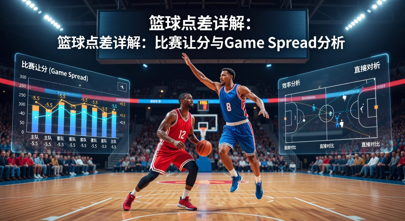 篮球点差 比赛让分 game spread 实战指南