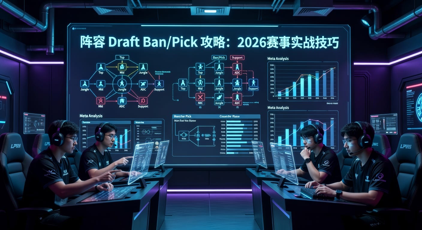 阵容 Draft Ban/Pick 赛前分析与实战思路